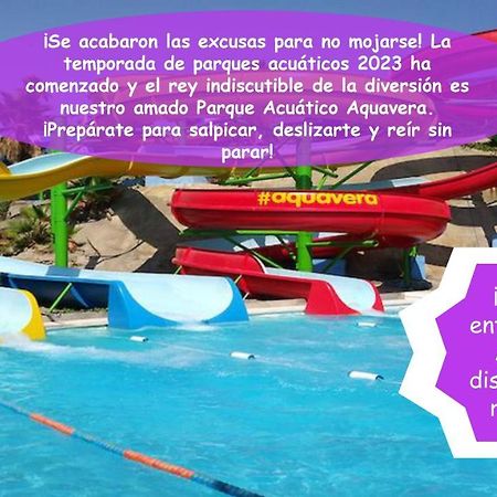 ¡Apartamento En Primera Linea Con Terraza Y Cerca De La Piscina Comunitaria! Vera Eksteriør billede